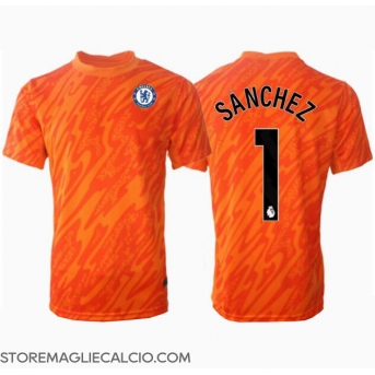 Chelsea Robert Sanchez #1 Portiere Maglia Gara Casa Repliche 2024-25